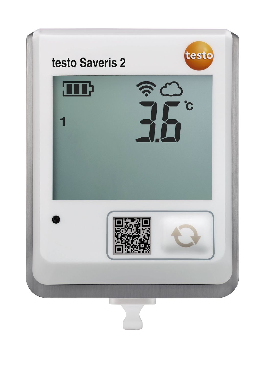 testo Saveris 2-T1 - WiFi-логгер данных с дисплеем и встроенным сенсором температуры